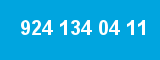 924 134 04 11 924 134 04 11